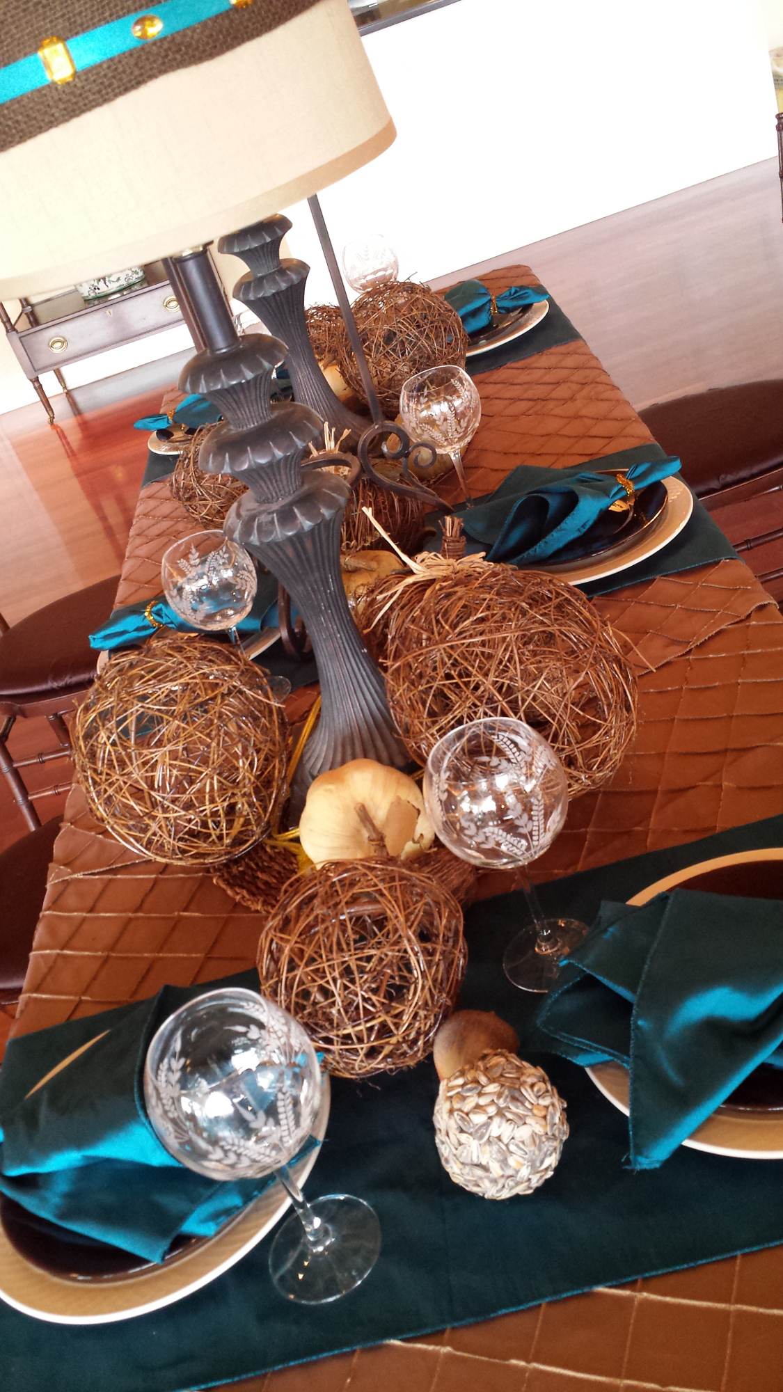 fall-modern-wedding-table-copper-teal-designed-by-kristi-richardson-bloomedtolast-closeup1